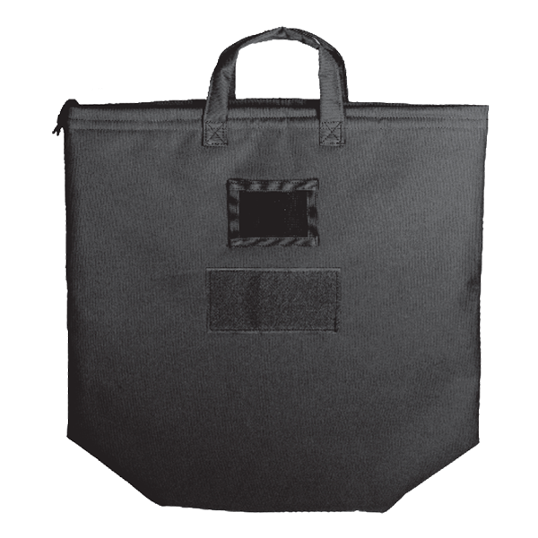 Helmet Carry Bag Zippered with padding Black Armor Exchange